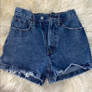 Abercrombie Natural High Rise Shorts